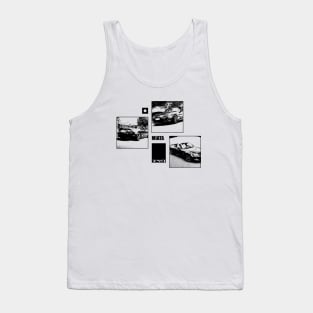 Mazda Miata MX-5 NC Black 'N White Archive Tank Top